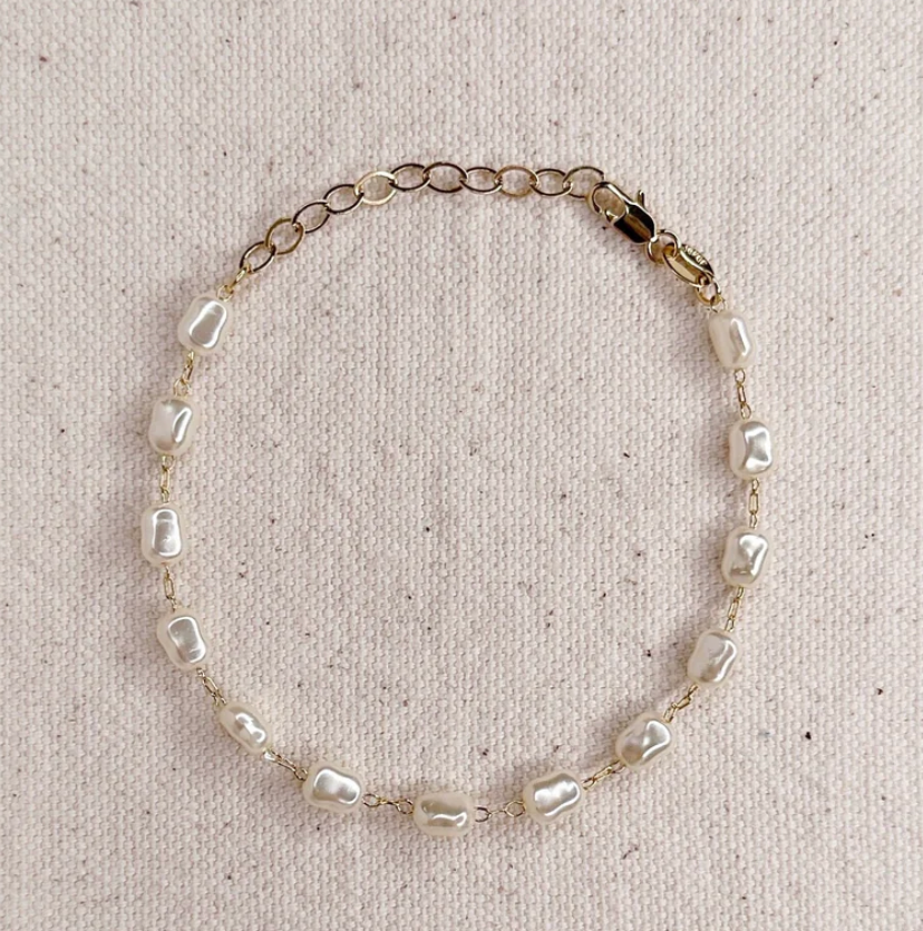 Baroque Pearl Bracelet