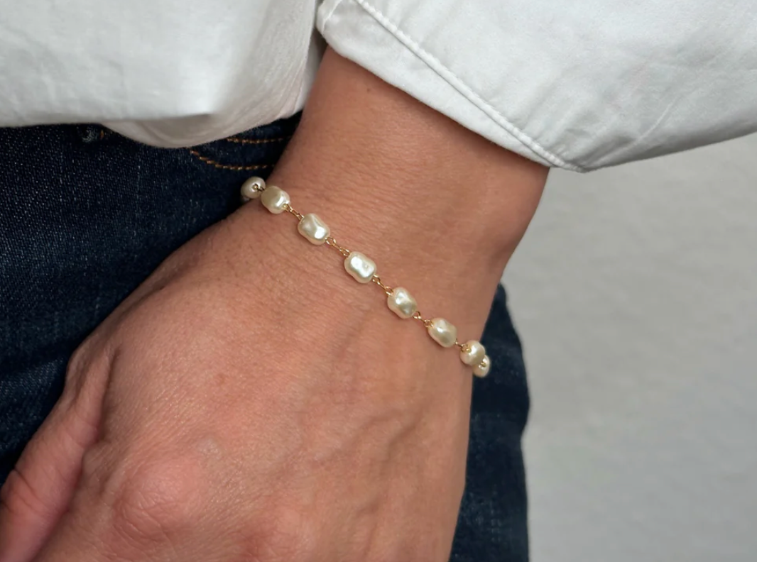 Baroque Pearl Bracelet