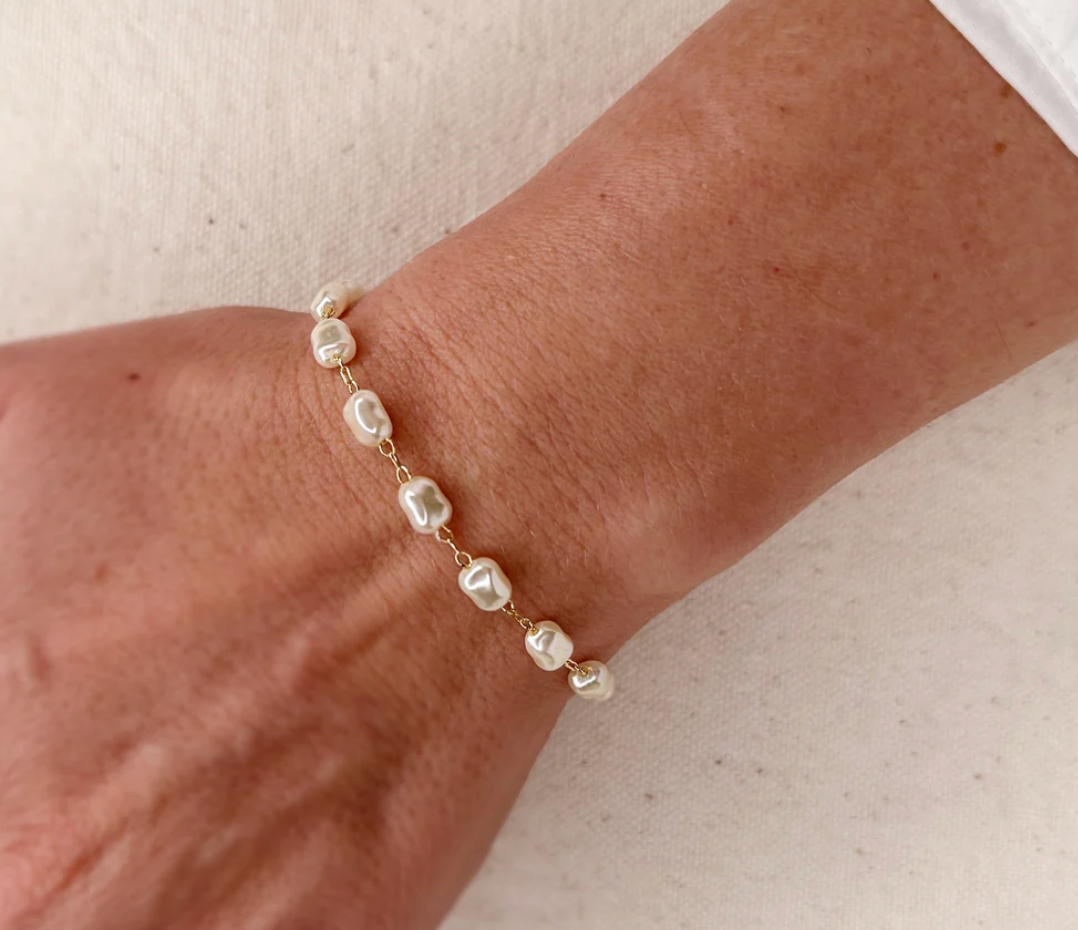 Baroque Pearl Bracelet